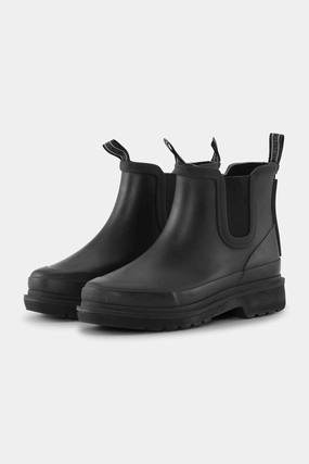 Kurze Gummistiefel - Black Daytona Stiefel Neu Besohlen