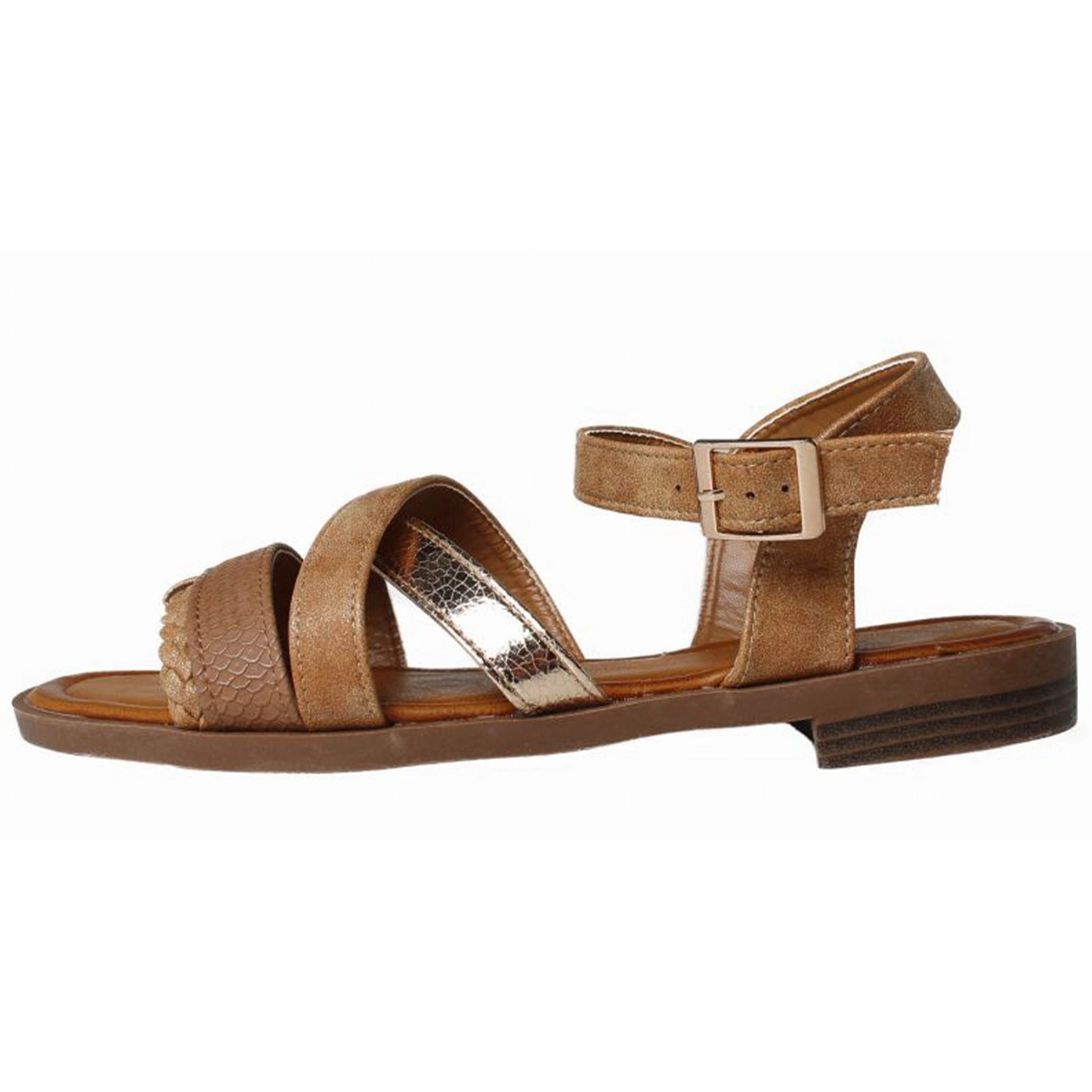 Lady Glory Sandalen Lara in brandy - Damen Sandale