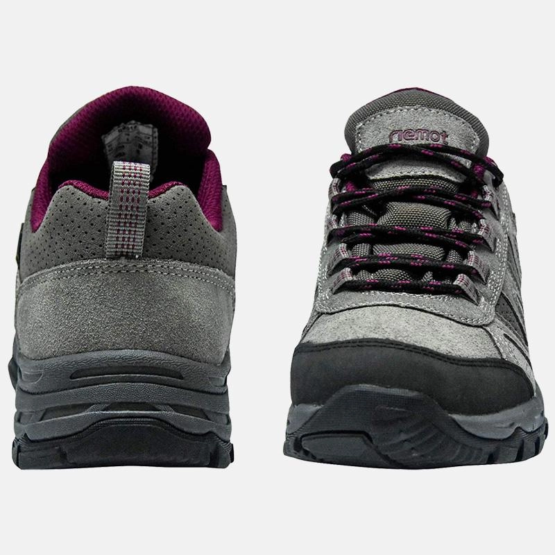 Neue Laufschuhe Brennende Fußsohlen riemot Damen Wasserdichte Wanderschuhe Grau Wein Leichte Laufschuhe
