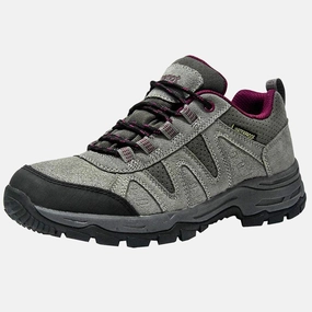 Laufschuhe Laufbandanalyse riemot Damen Wasserdichte Wanderschuhe Grau Wein Leichte Laufschuhe