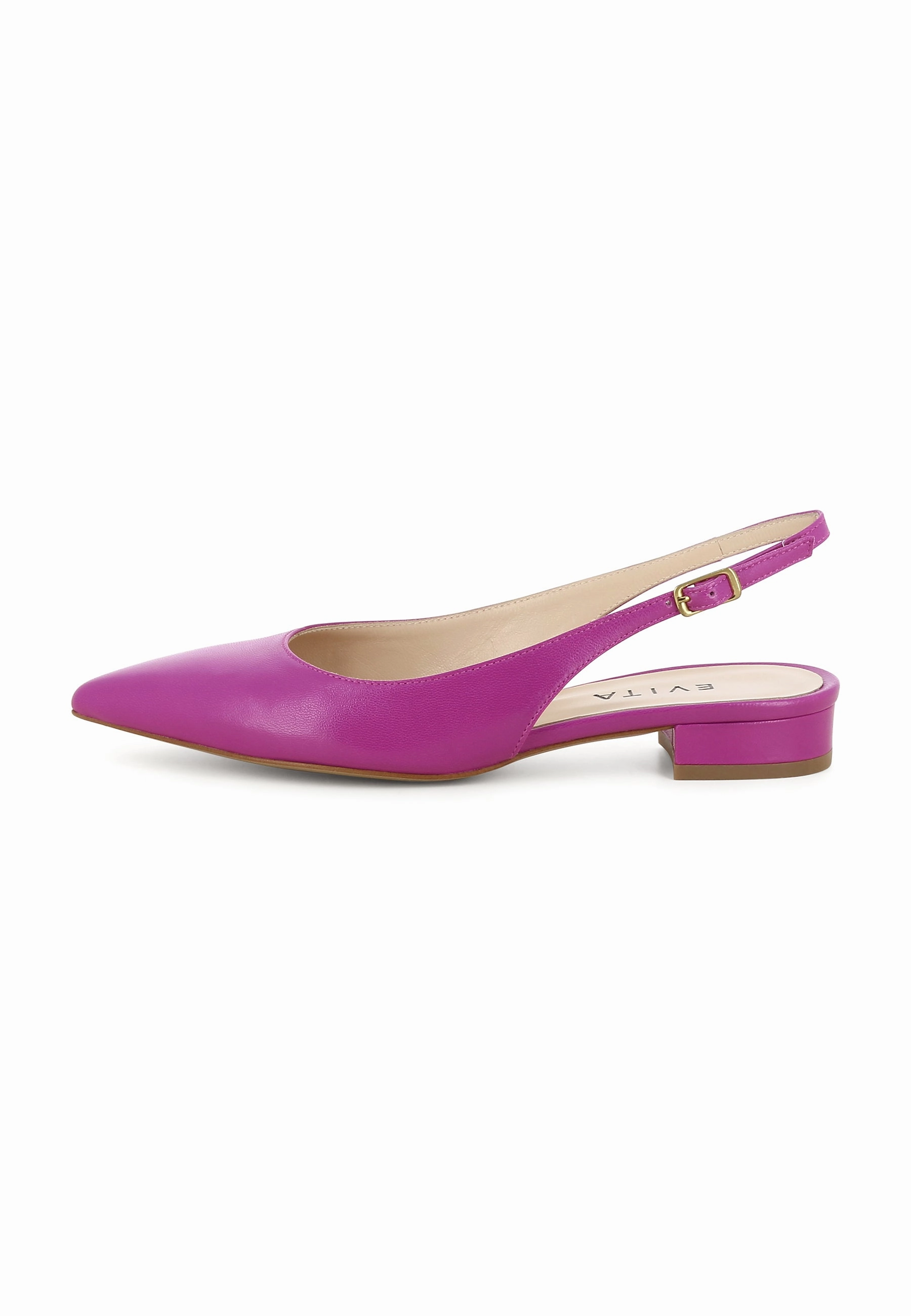 FRANCA Damen Sling Pumps  -  Glattleder Pink Laufschuhe Sprengung Liste
