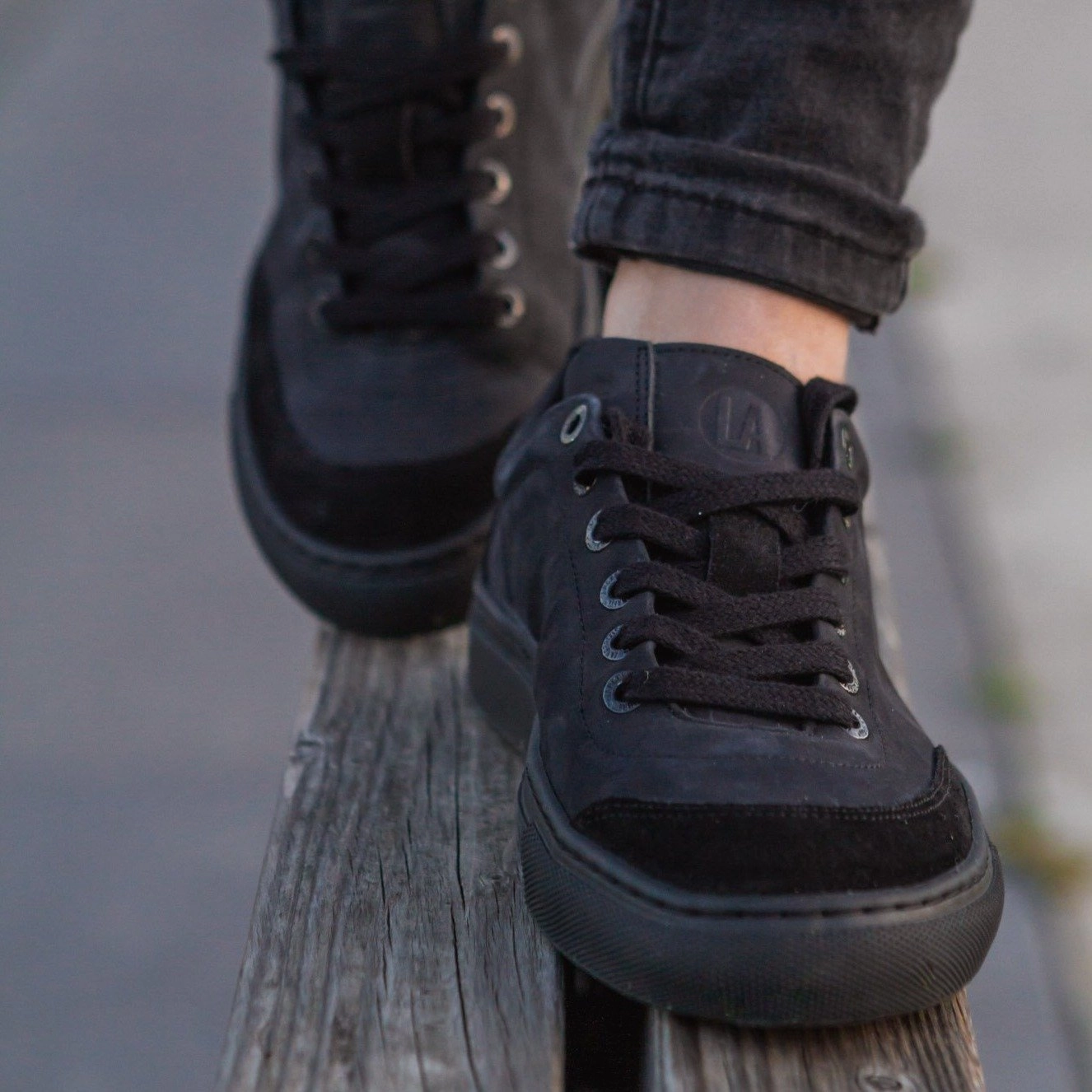 LDR sneaker | nubukleder Sneaker Ohne Schnüren