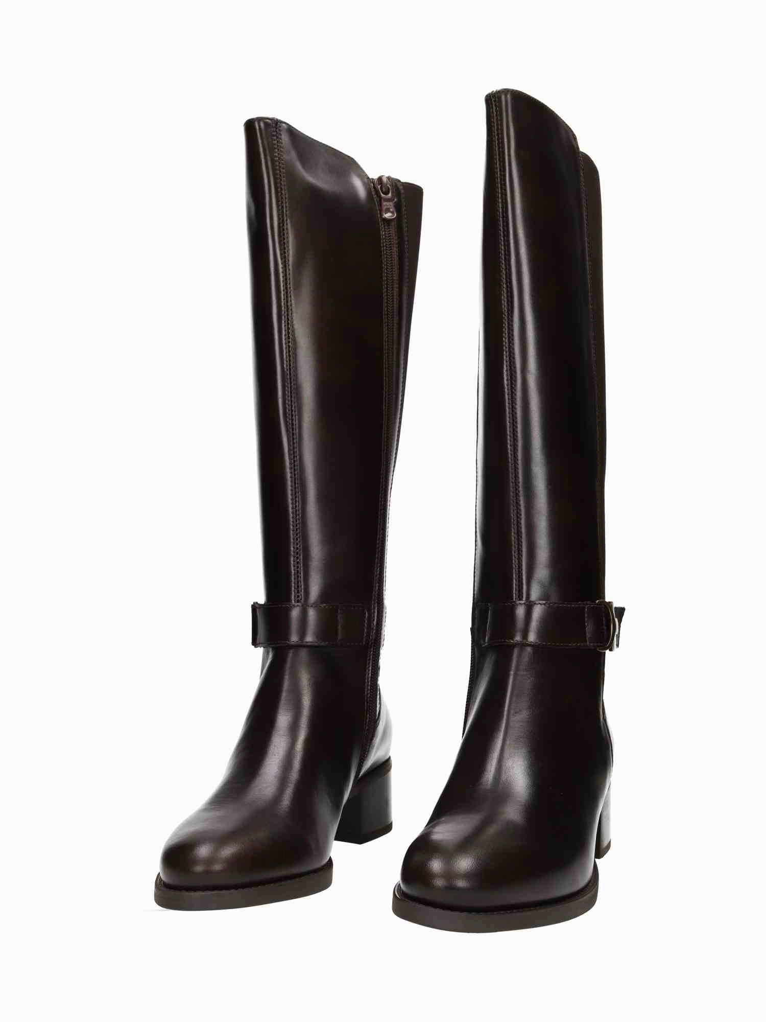 Guanto Nero Elastico Nero Tr Brescia 894 Stiefel Leder Kniehoch