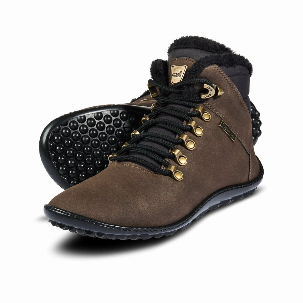 Winterstiefel Rutschfeste Sohle Leguano Husky - braun 35/36 (Restposten)