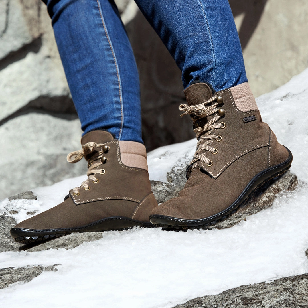Winterstiefel Mit Herausnehmbarer Innensohle Leguano Icebare - brown