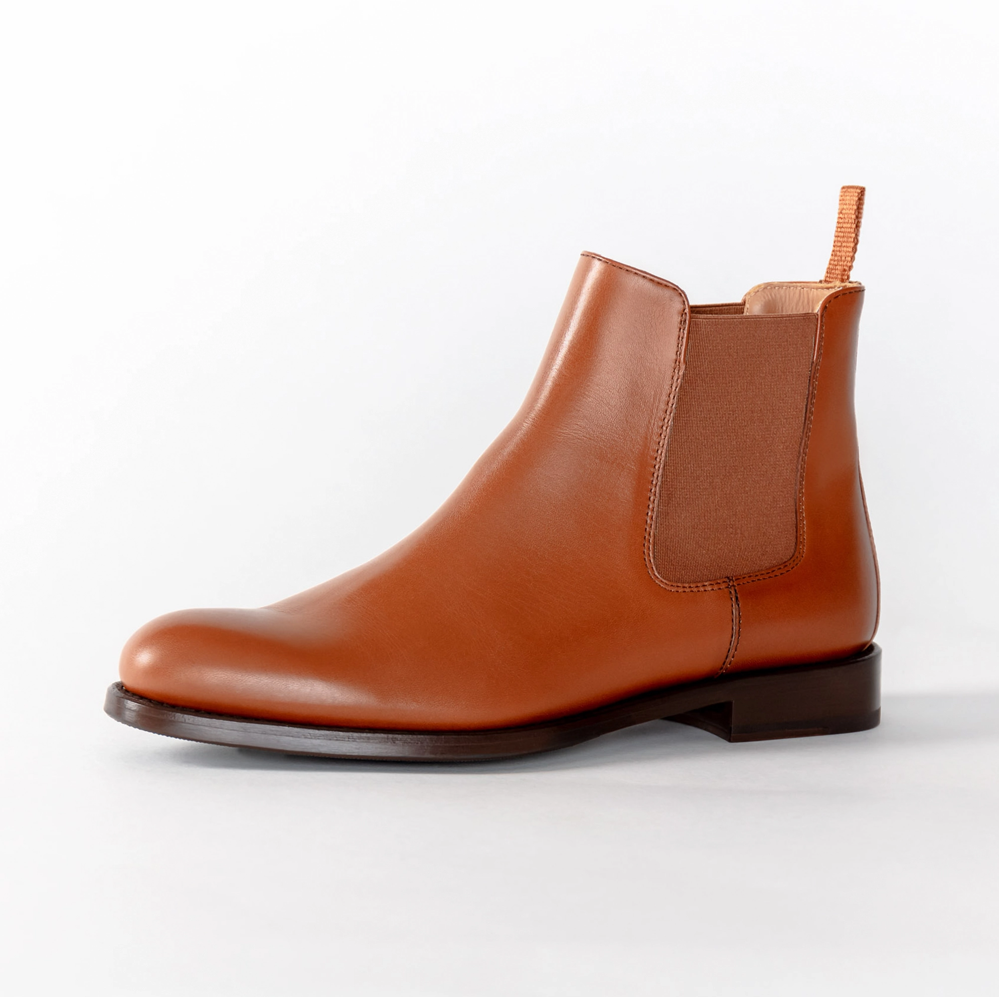 Chelsea Boot Cognac | Herrenschuhe Chelsea Boot Elastic