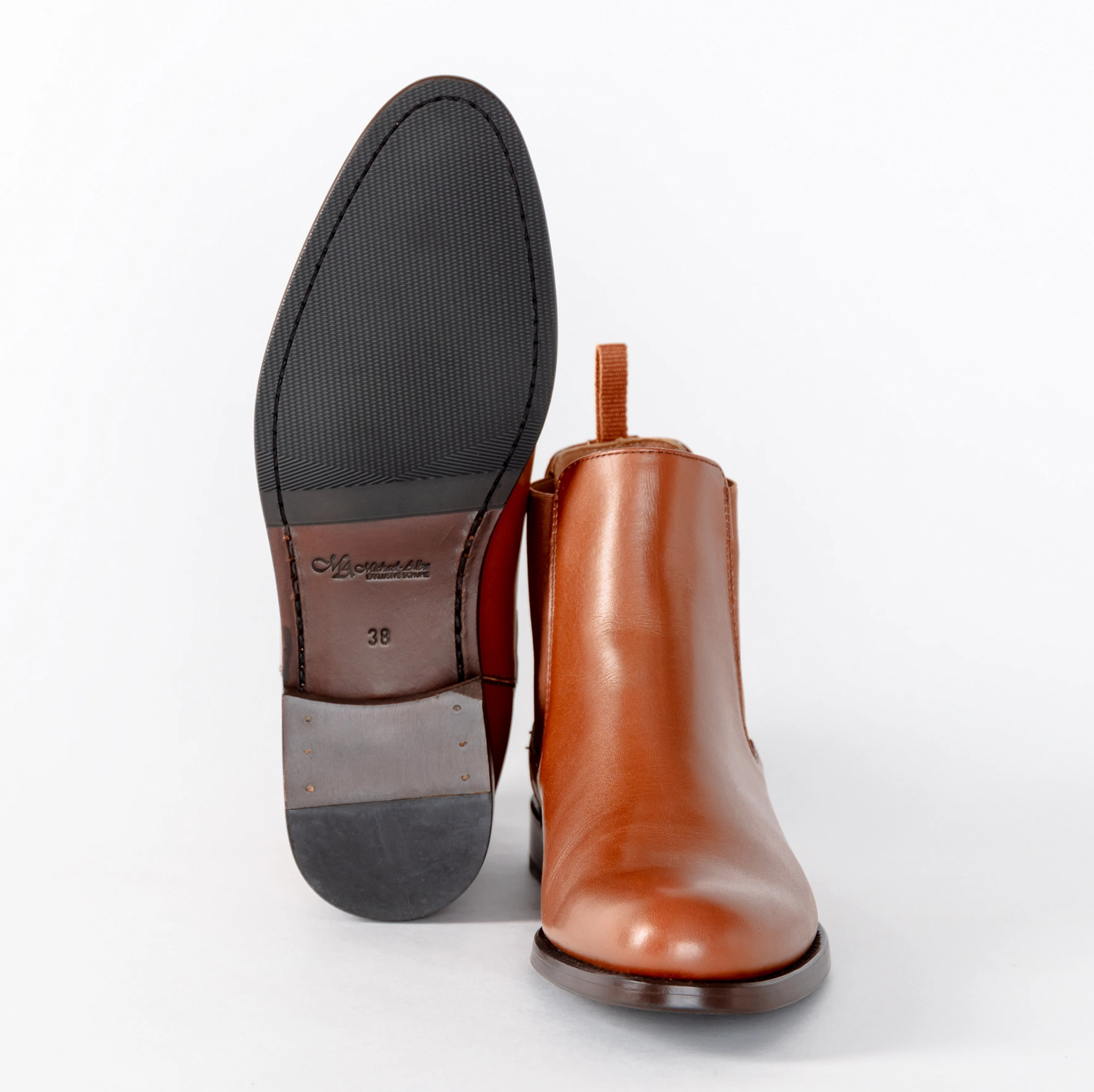 Chelsea Boots Mit Kleinem Absatz Chelsea Boot Cognac | Herrenschuhe
