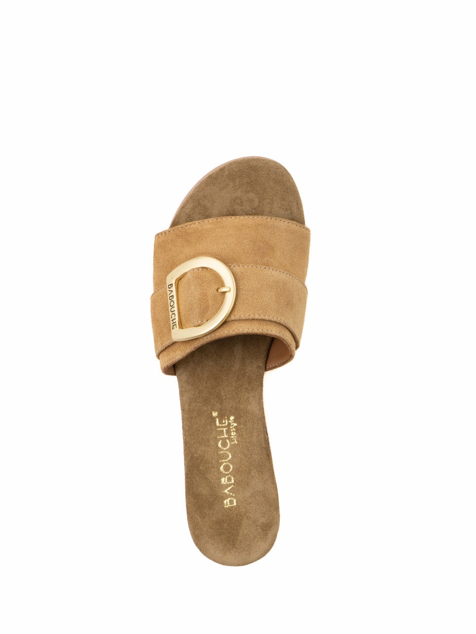 Noa | Slipper Camel Ctwlk Sandalen