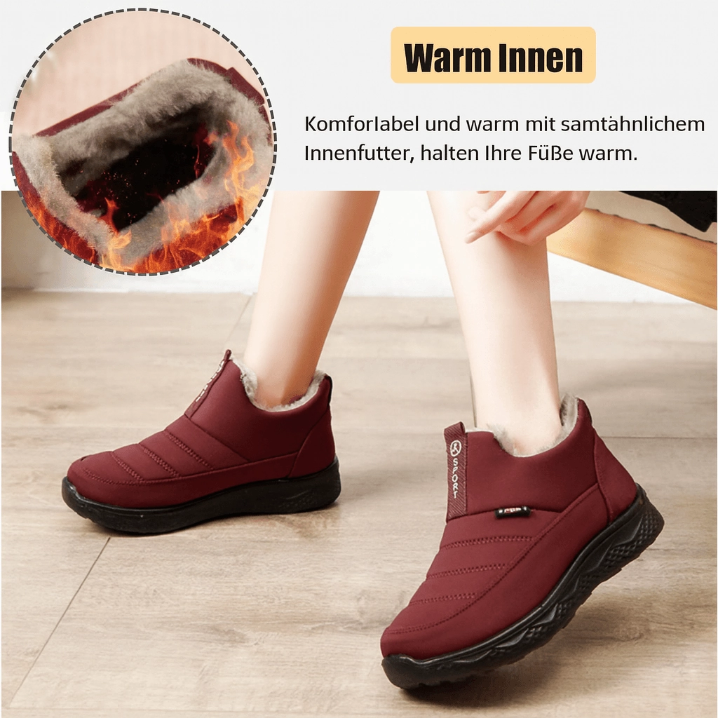Winterstiefel Style Orthopdische Winterstiefel Damen  Mit Warmer Ftterung
