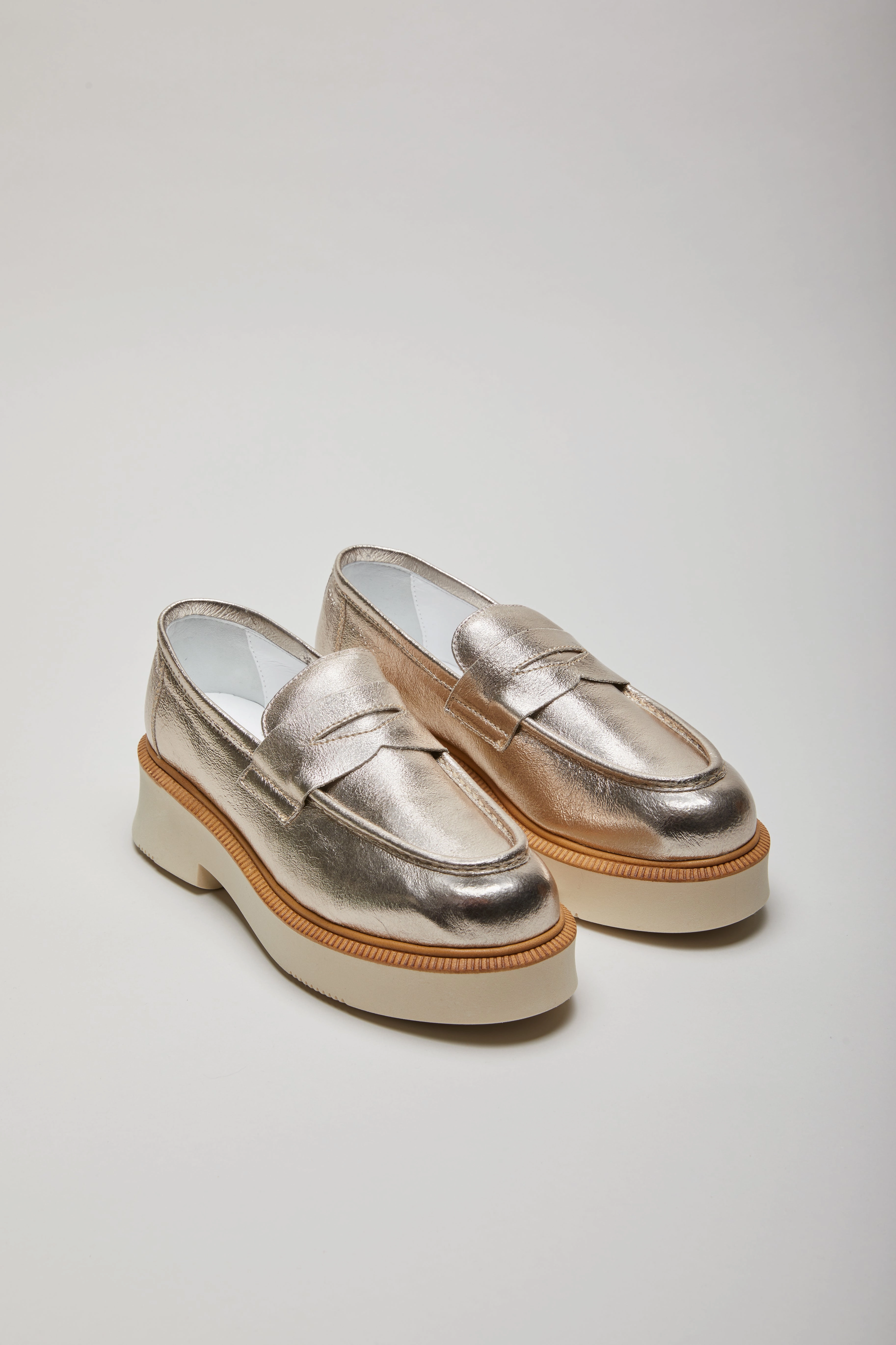 EDNA Loafer platin Moc Loafers
