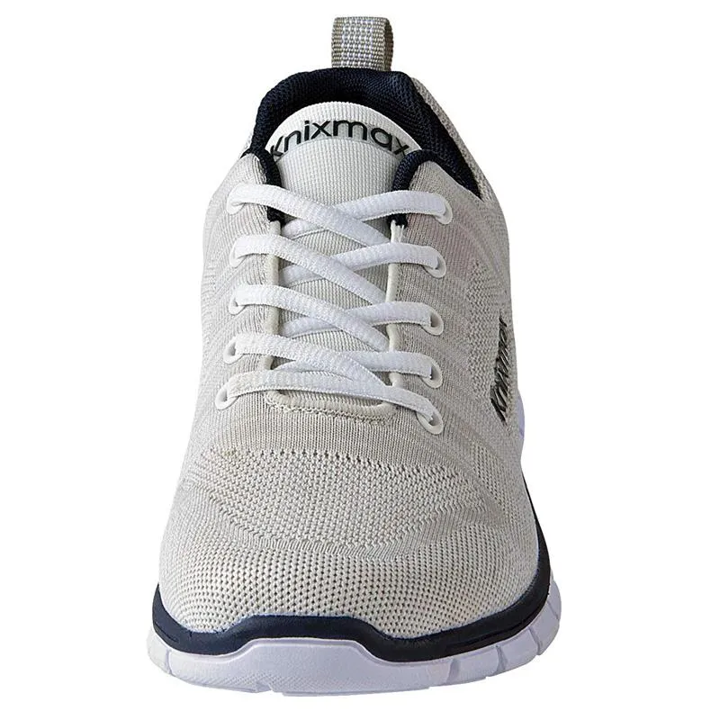 Knixmax Herren-Trainer, Wei, Leicht, Laufen Gym Fitness Sport Wanderschuhe Lebensdauer Laufschuhe