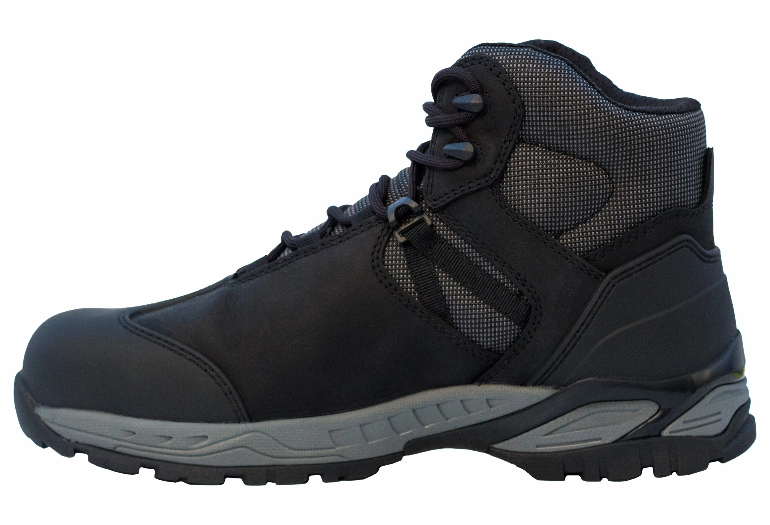 Sicherheitsschuhe Werkstatt New Balance Allsite, Sicherheitsstiefel S3 SRC FO WR/WRU, schwarz, S3 WR SRC, Weite 2E, EN ISO 20345