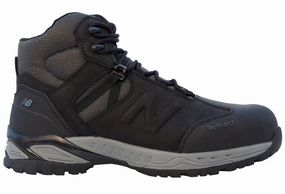 New Balance Allsite, Sicherheitsstiefel S3 SRC FO WR/WRU, schwarz, S3 WR SRC, Weite 2E, EN ISO 20345 Hkl Sicherheitsschuhe