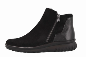 Lena  schwarz  Stiefel  L55555 Ankle Boots Mit Absatz Details