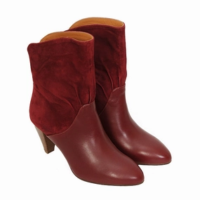 Les Venues- Sofia Rubino Ankle Boots Mit Schlitz