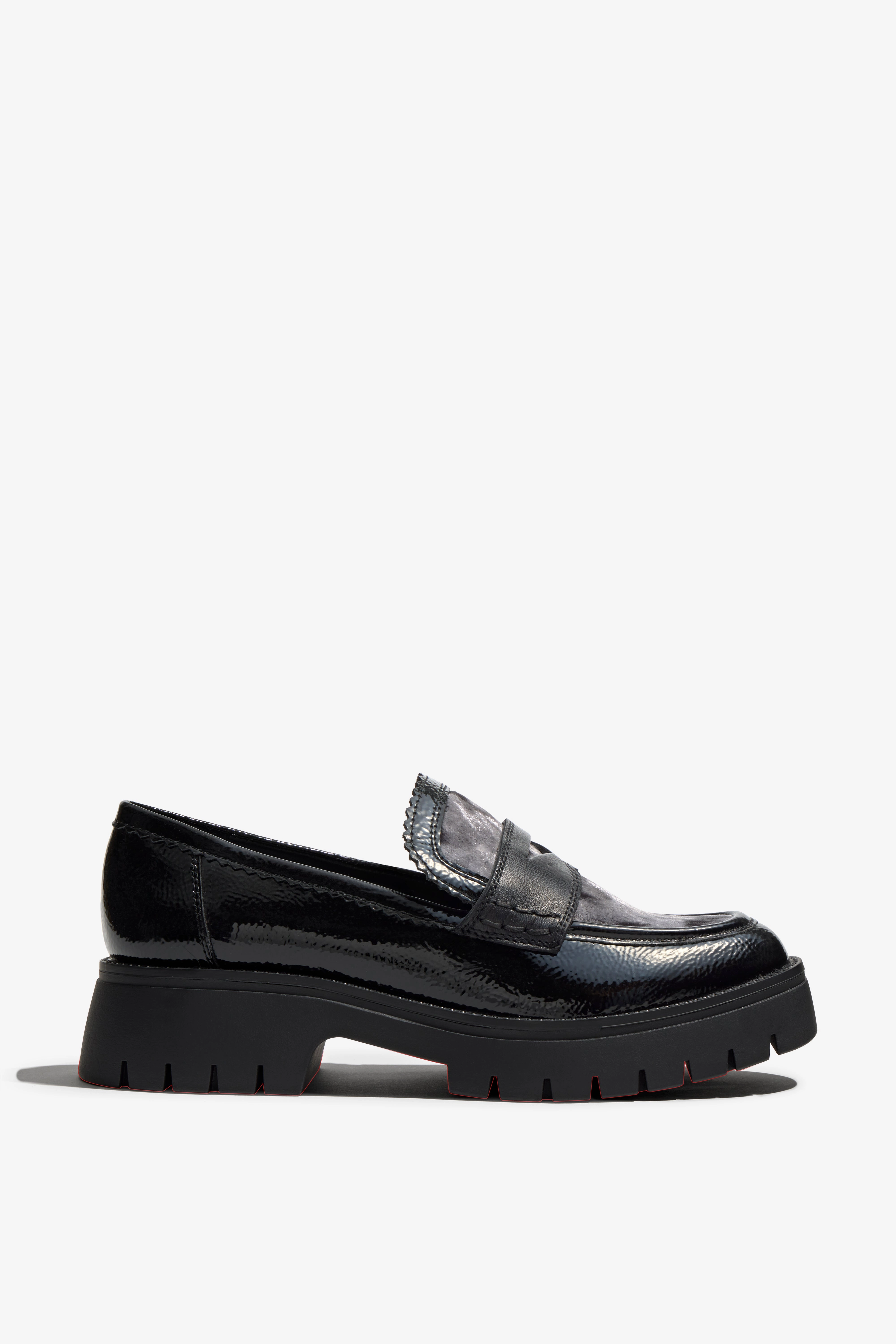 Leticia-02 Black Emilio Sarto Loafers