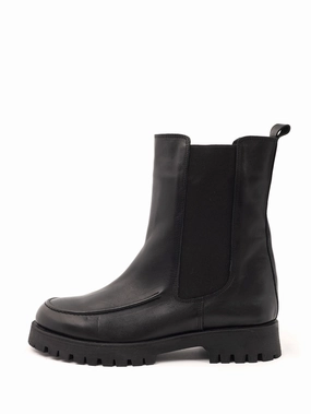 Grauer Chelsea Boot Isa | Chelsea Boot Zwart