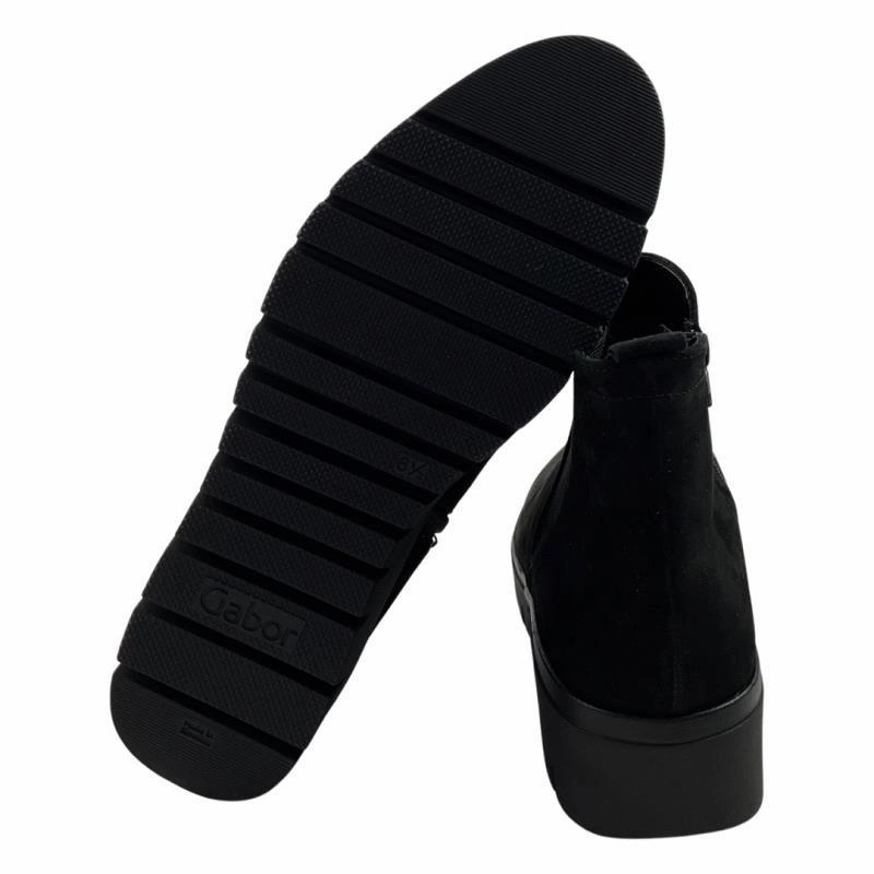 High Heels Pain Relief Gabor Damen Stiefelletten 32.051.47 Schwarz