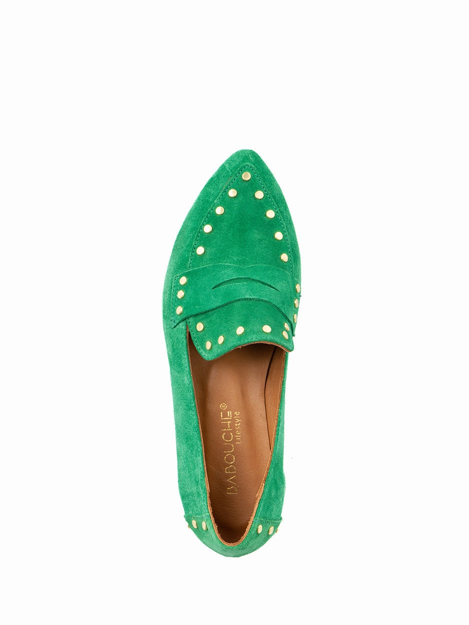 Style Chunky Loafers Lina | Loafer Groen