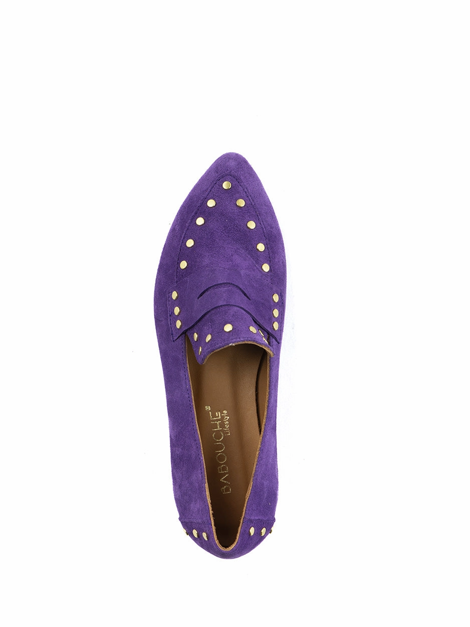 Loafers Slip Off Heel Lina | Loafer Paars