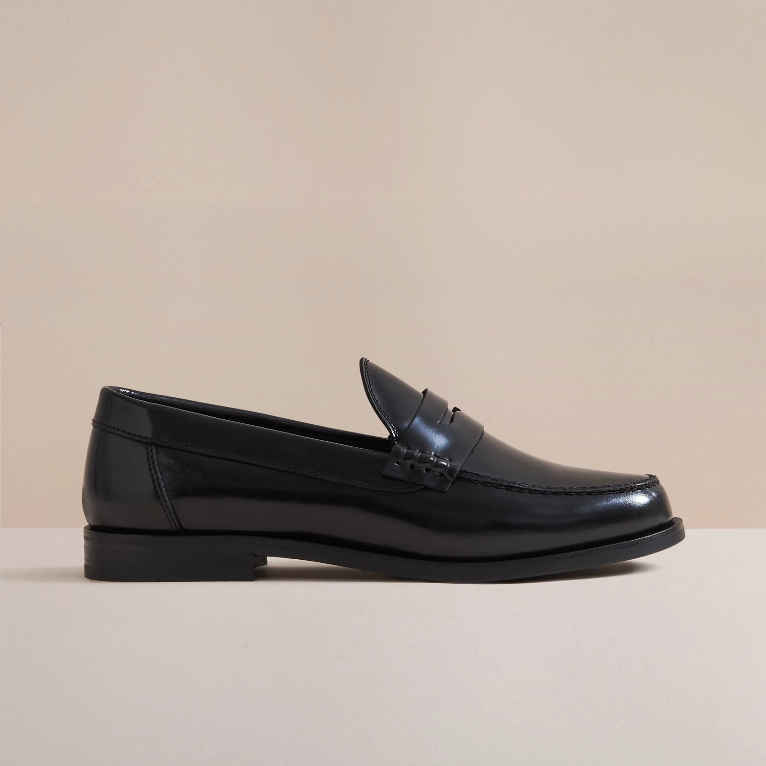 Gucci Loafers LIZZIE BLACK POLIDO LOAFER