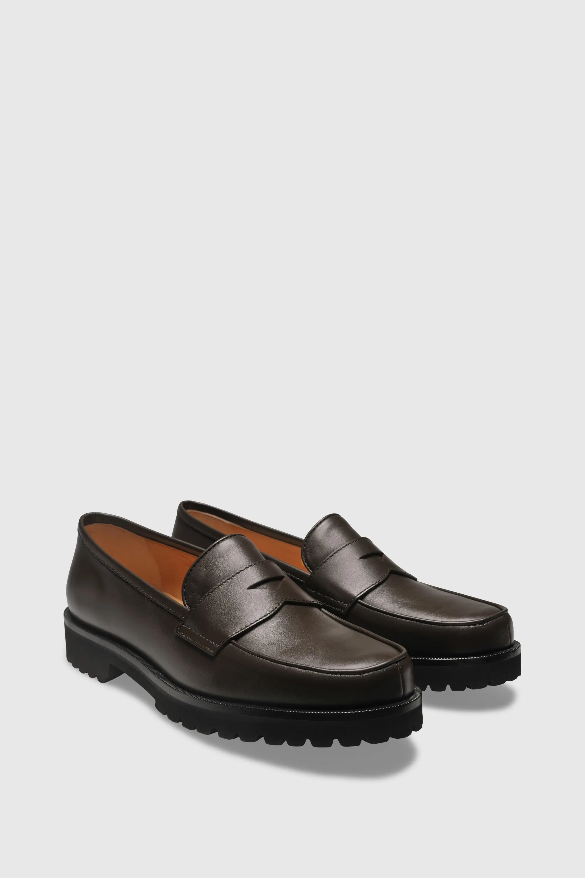 Loafer 1336 Vitello Chocolate Camper Loafers Walden