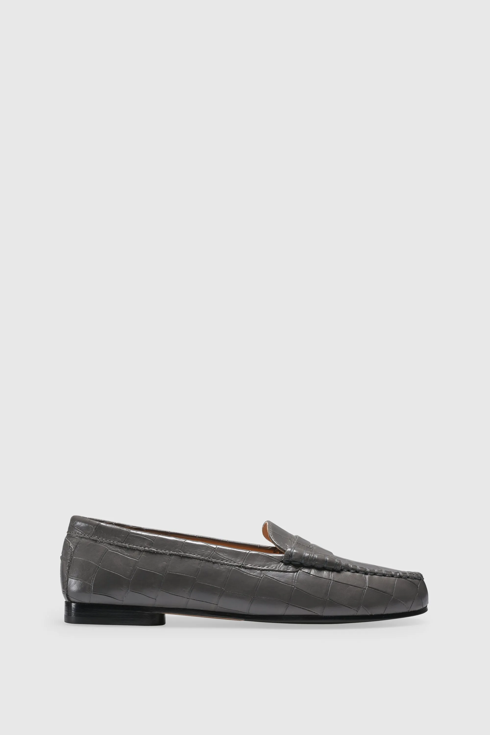 Sorte Loafers Loafer 1490 Cocco Stampato Antracite