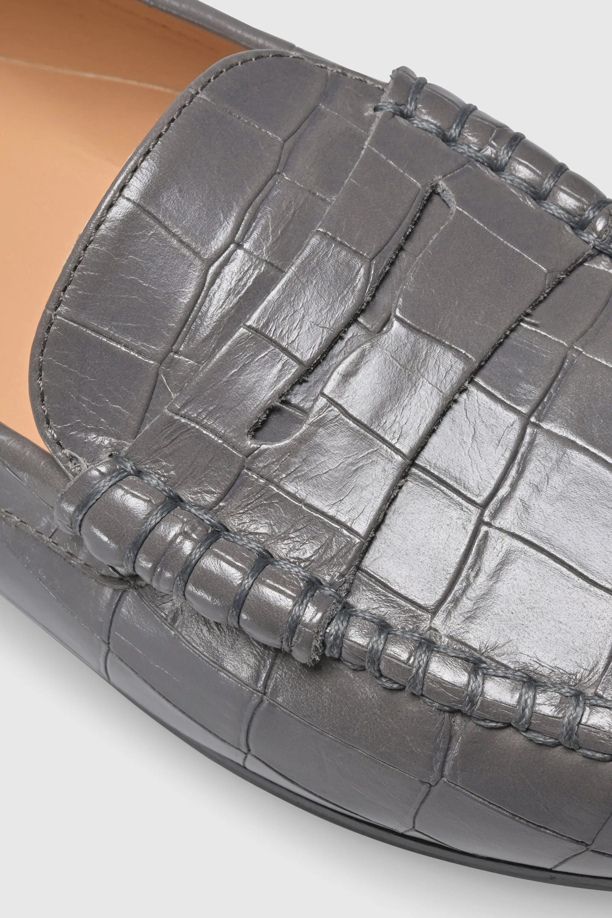 Braun Loafers Loafer 1490 Cocco Stampato Antracite