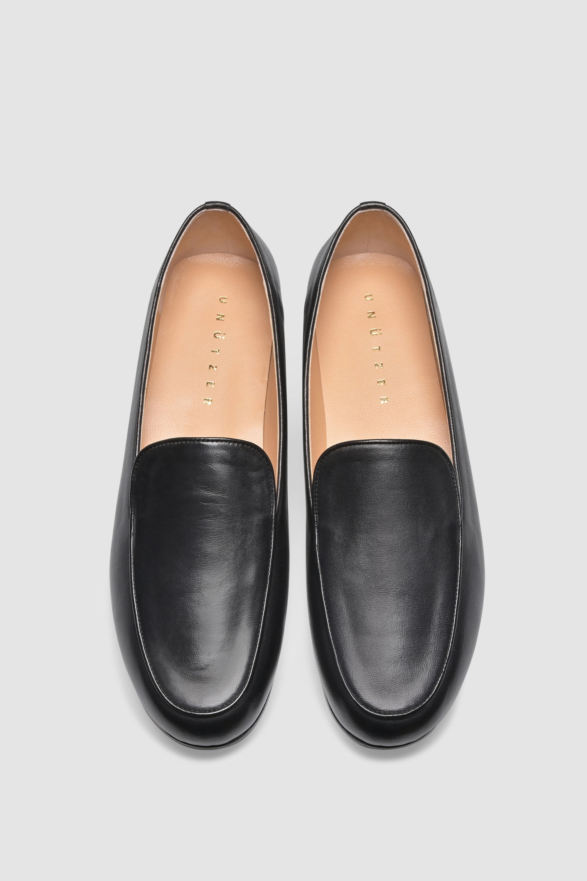 Loafer 9343 Nappa Black White Penny Loafers