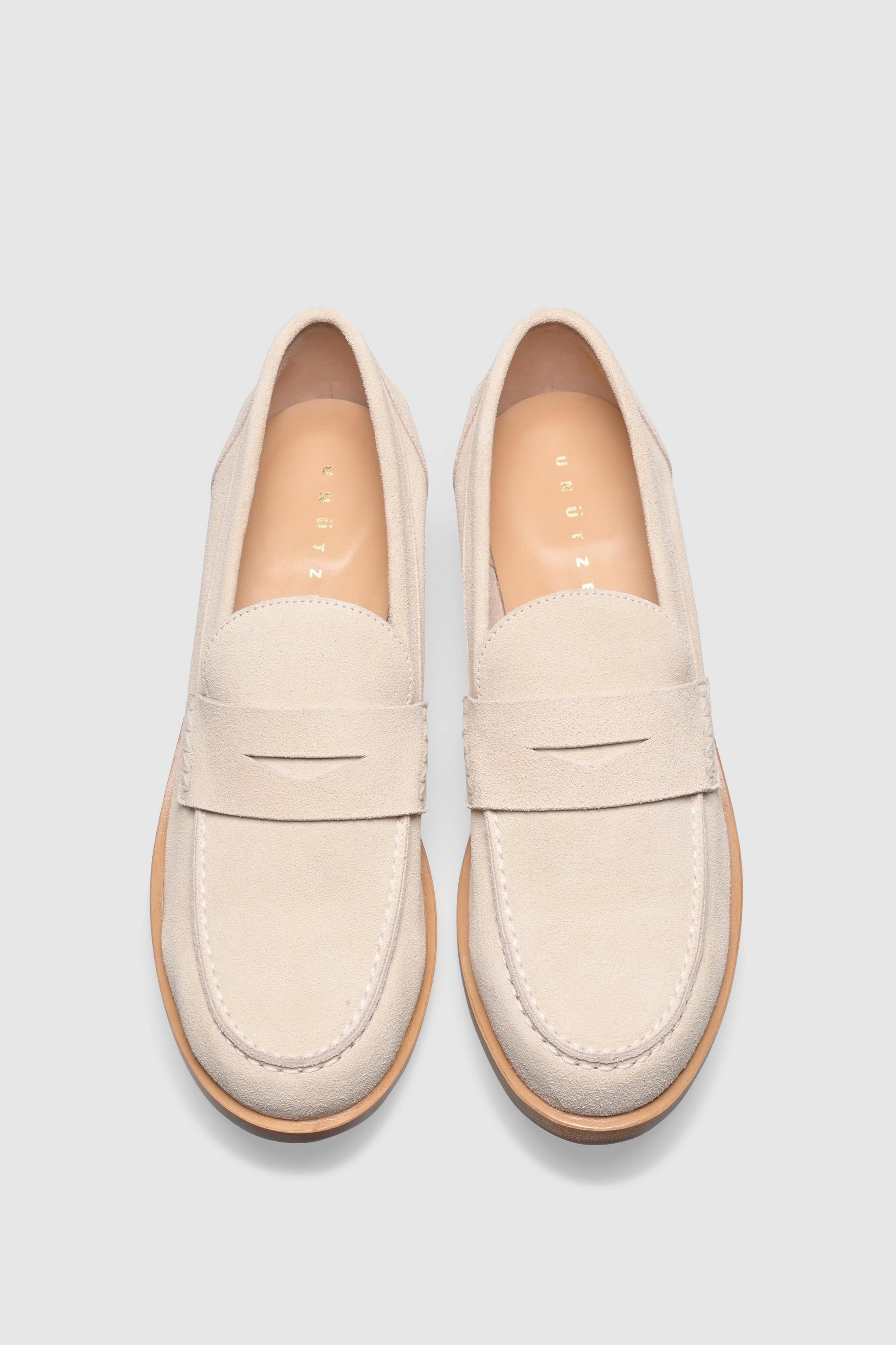Italian Leather Loafers Loafer 9426 Velour Latte