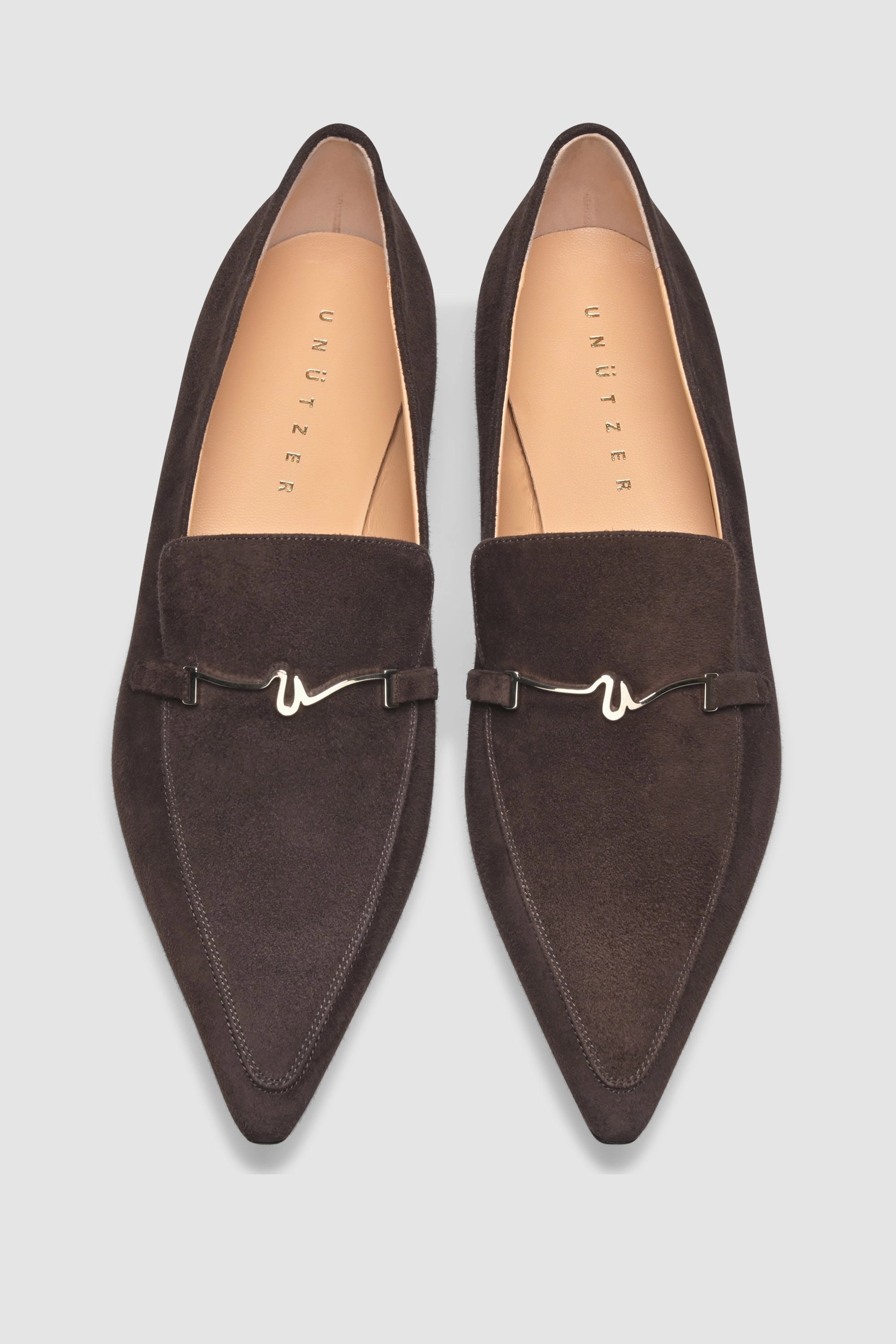 Loafer 9479 Camoscio Chocolate Office Penny Loafers