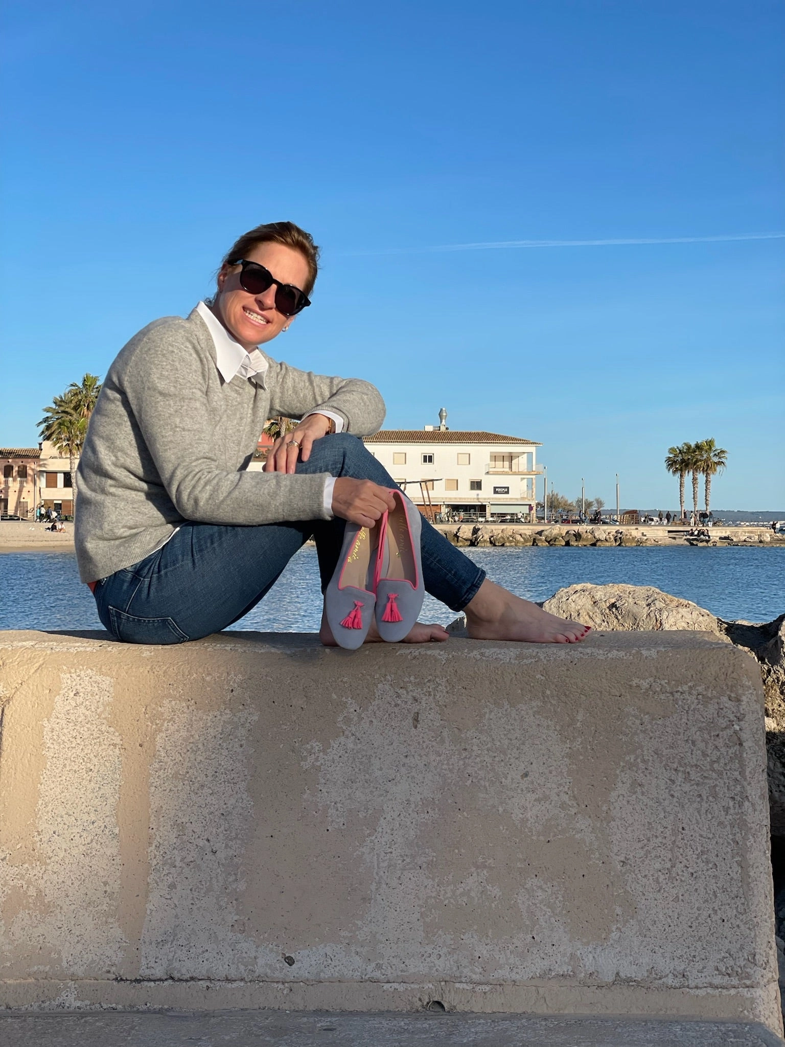 Emilio Sarto Loafers Ash - Neon Corallo