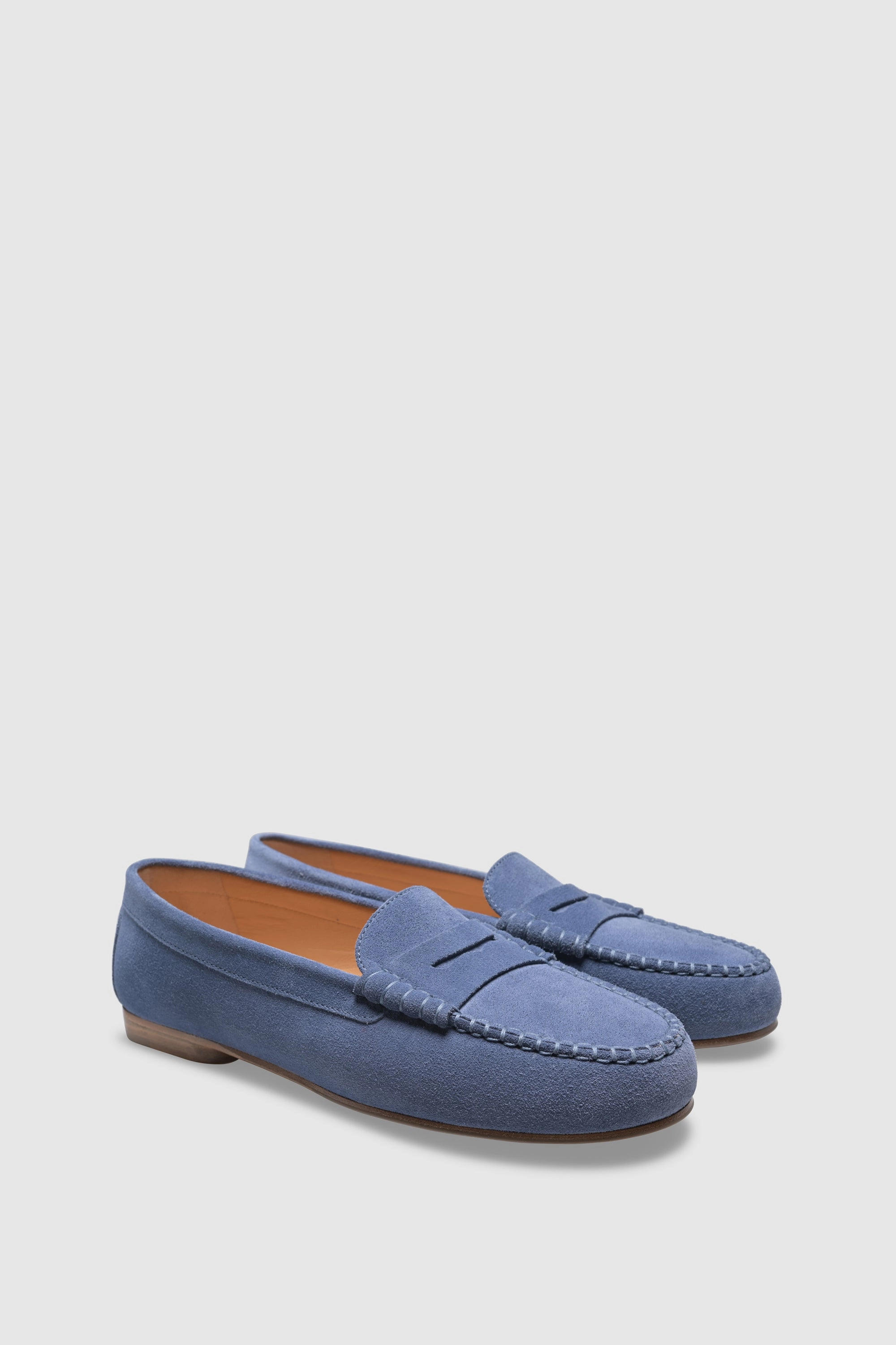 Loafer 1490 Velour Light Blue Boss Sienne Loafers