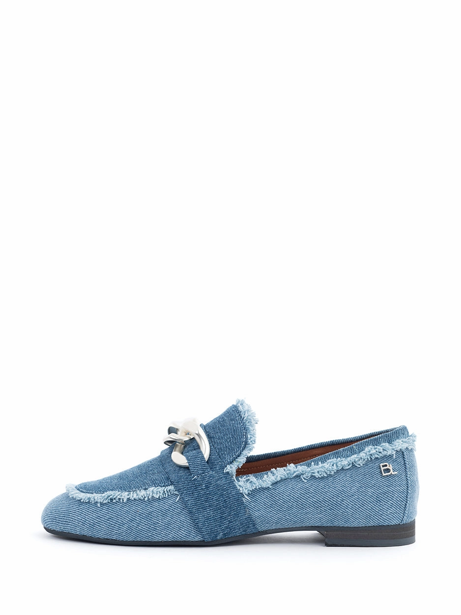 Pien | Loafer Blauw/Zilver Alberto Fasciani Loafers -> Loafers