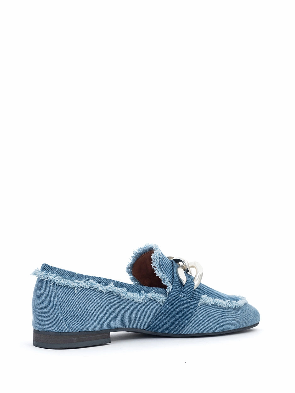 Python Loafers Pien | Loafer Blauw/Zilver