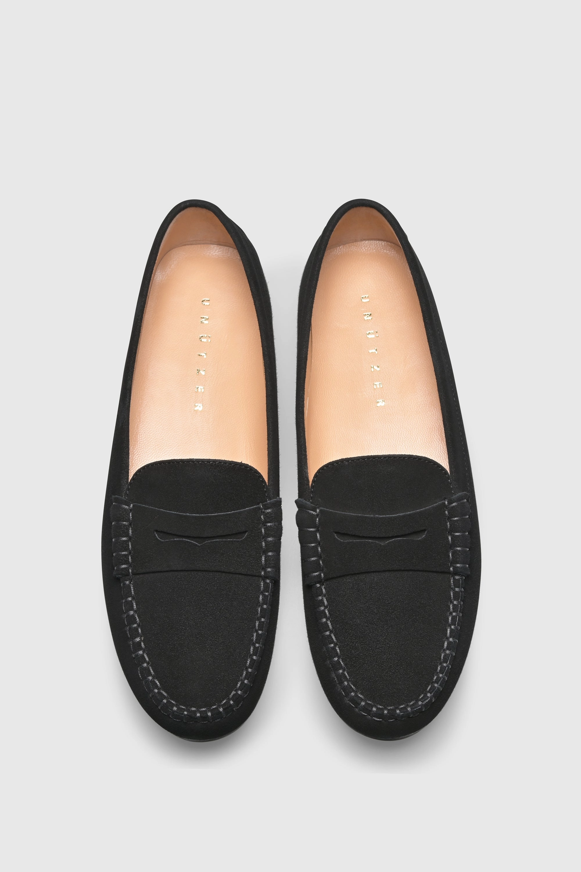 Loafers Heel Grip Loafer 1490 Camoscio Black