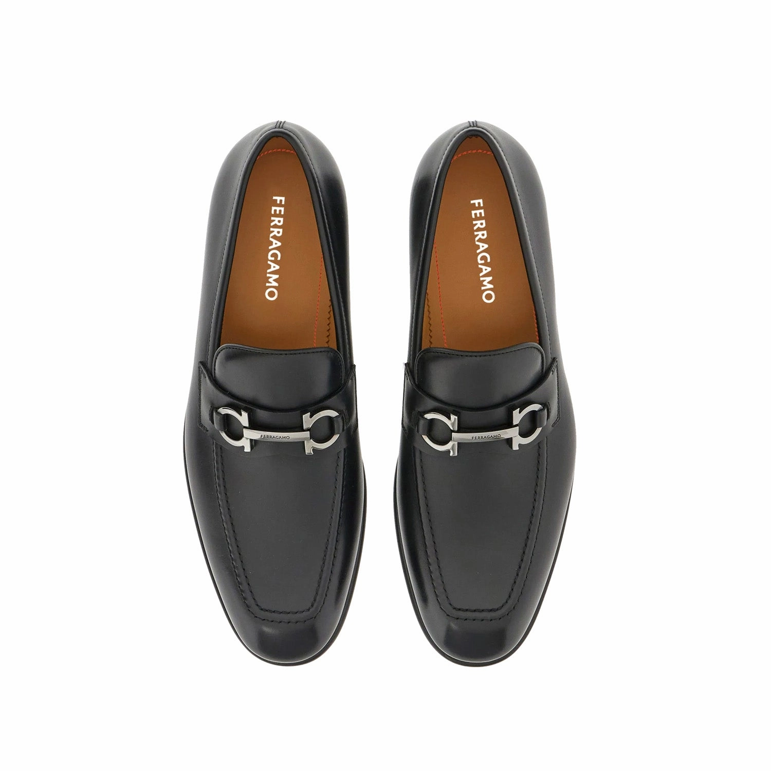 Ferragamo Foster Moccasin With Gancini Ornament Weekday Loafers