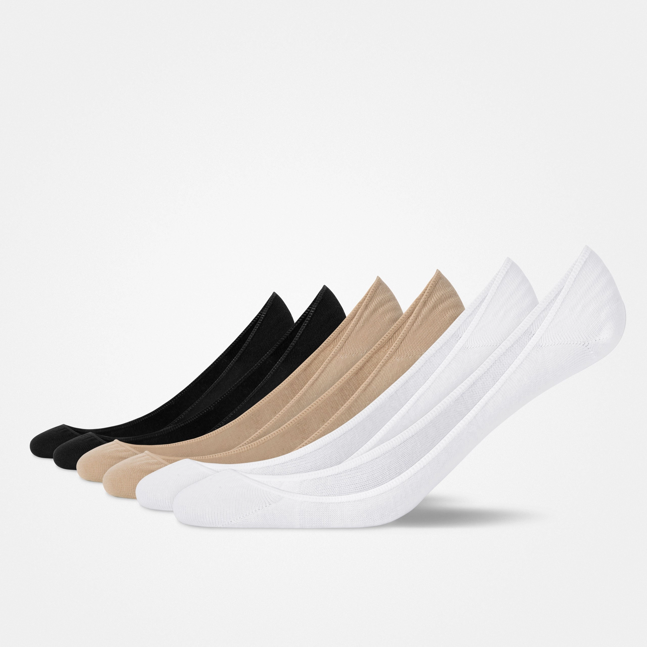 Brioni Loafers Loafer Socken | Mix (Schwarz/Wei/Beige)