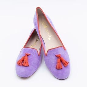 Heel Slipping Out Of Loafers Bourganville - Ciliegia