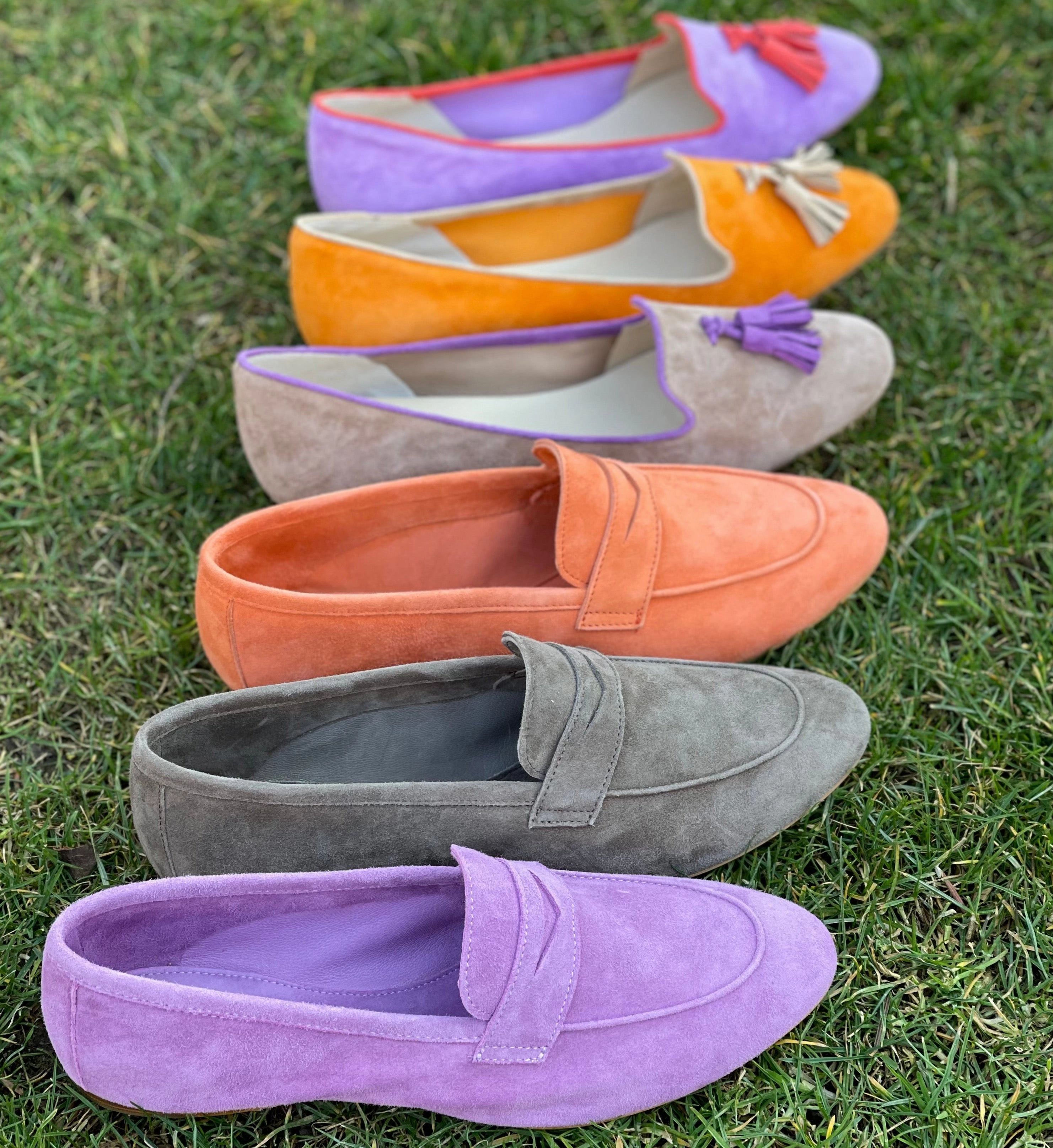 Bourganville - Ciliegia Barefoot Loafers