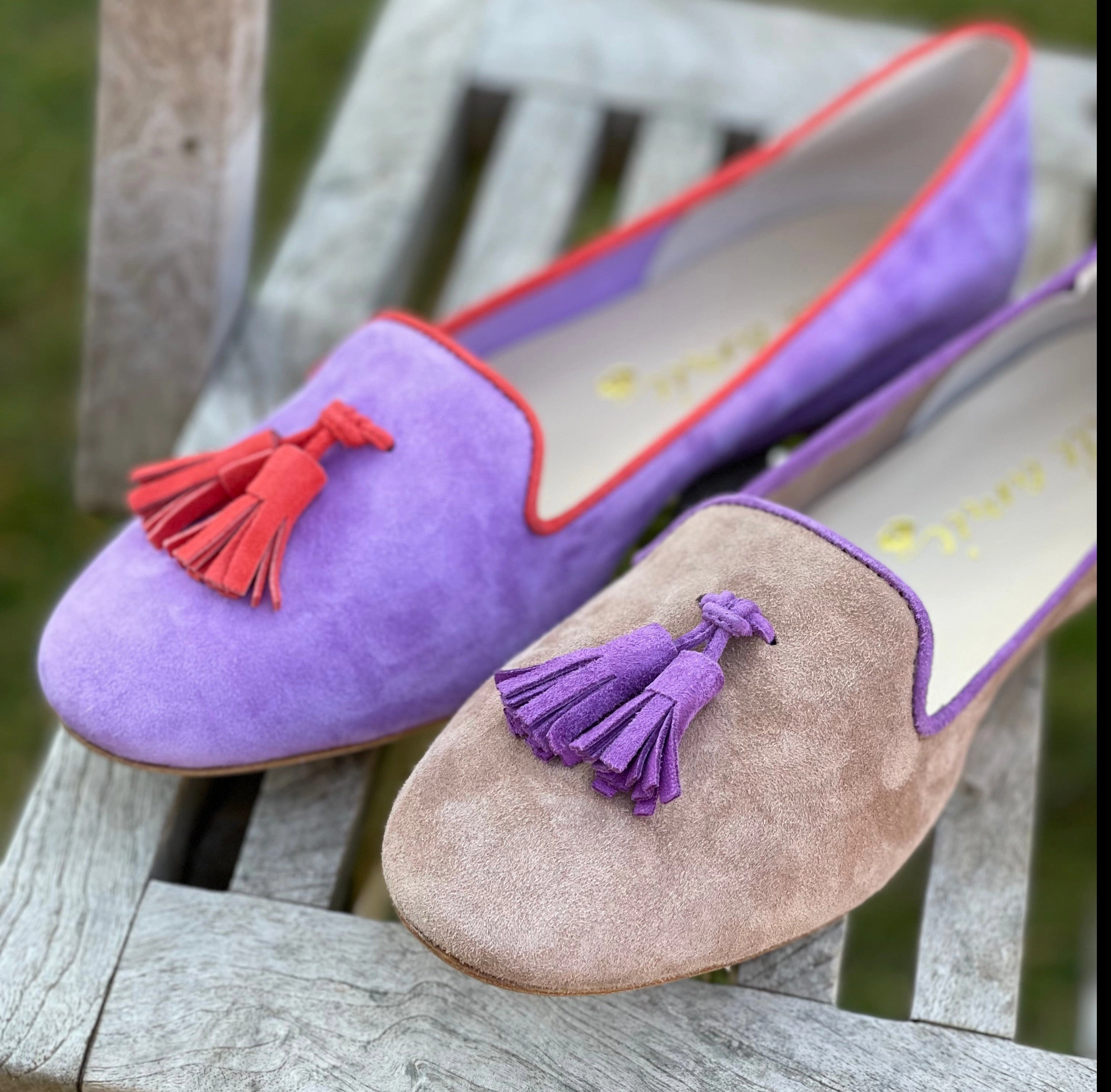 Wide Toe Loafers Bourganville - Ciliegia