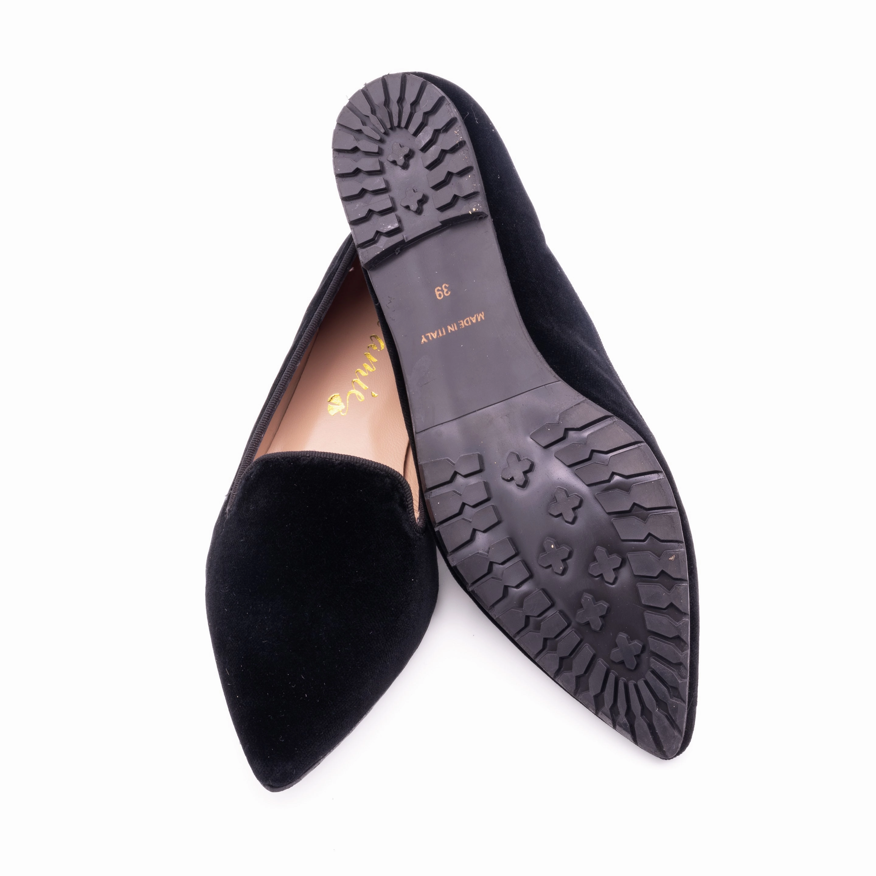 Loafers High End SAMTLOAFER SPITZ NERO