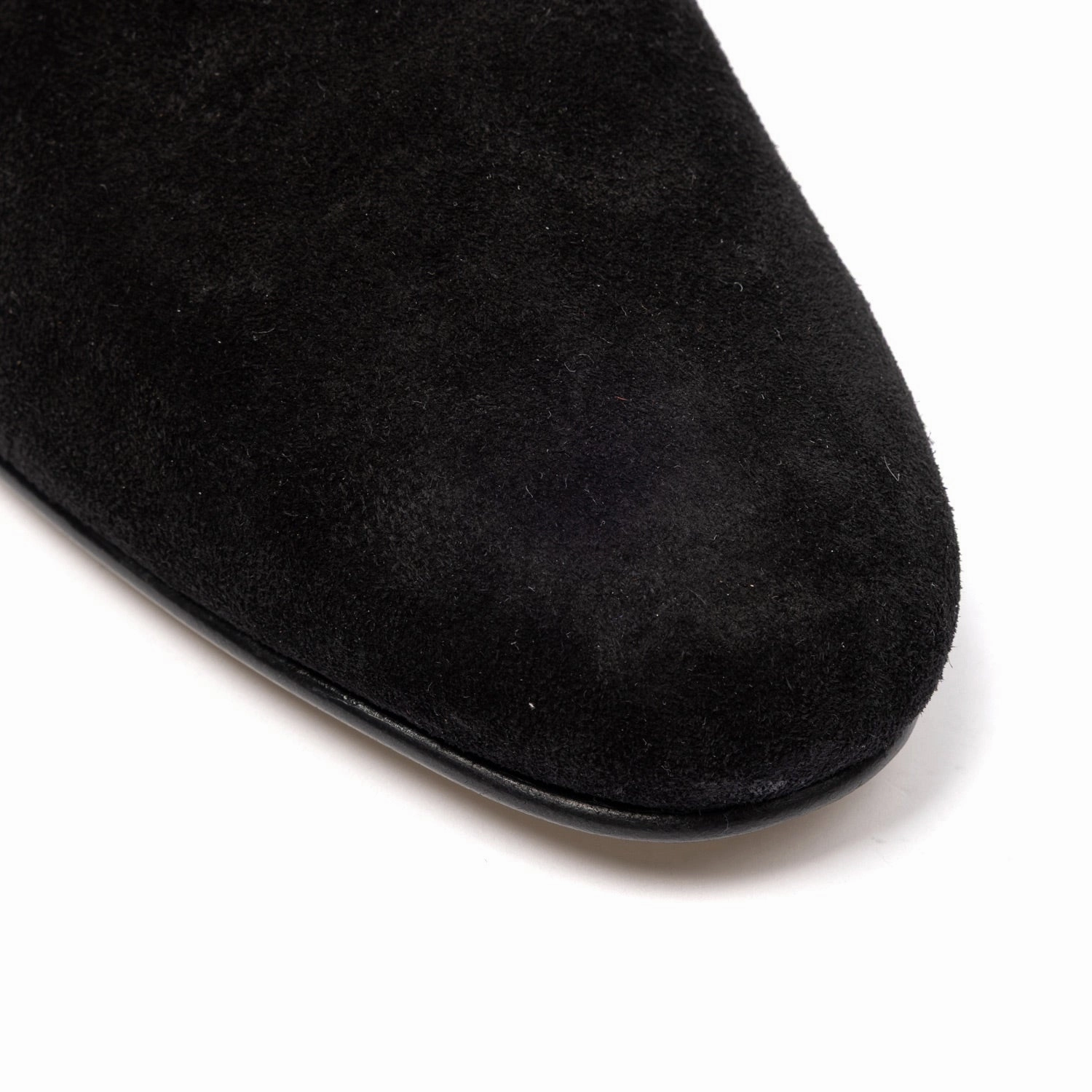 Schwarzer Loafer "Grecian Loafer" aus Rauhleder Loafers Vagabond