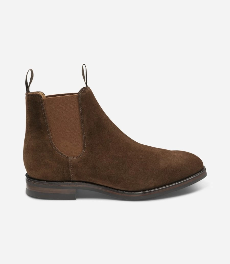 Buttero Chelsea Boot Loake 1880 Chatsworth Tobacco Suede Chelsea Boots