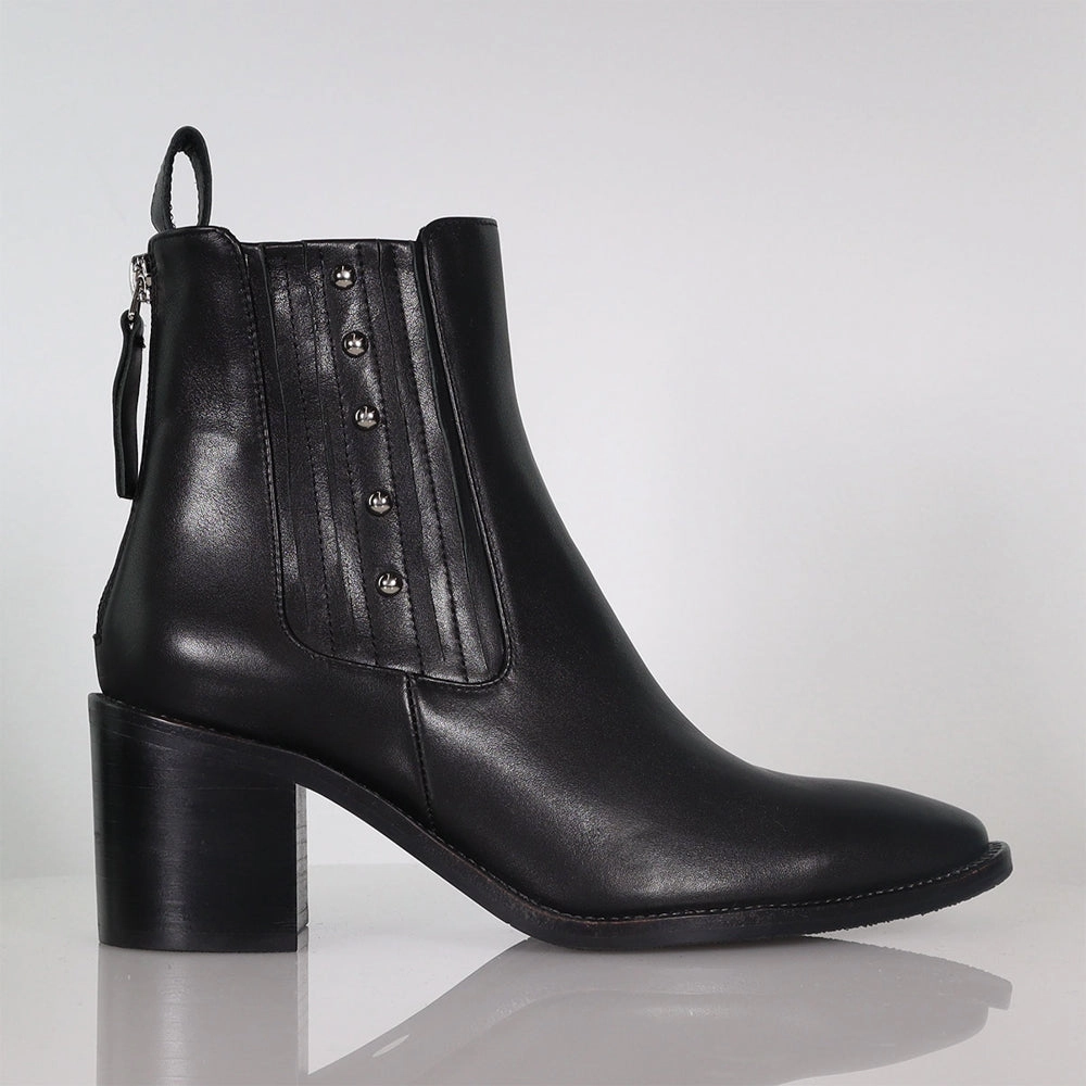 Lonestar 2976 Stitch Crazy Horse Leather Chelsea Boots