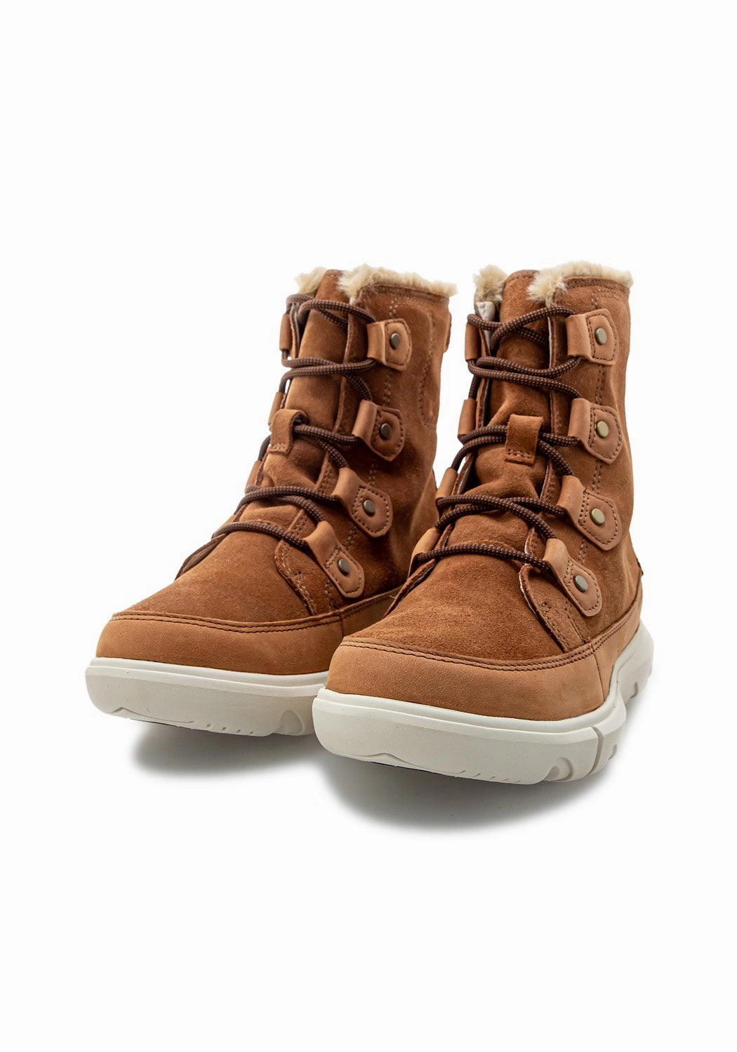 NL4456-242 Explorer II Joan F-Velvet tan Winterstiefel Plateau