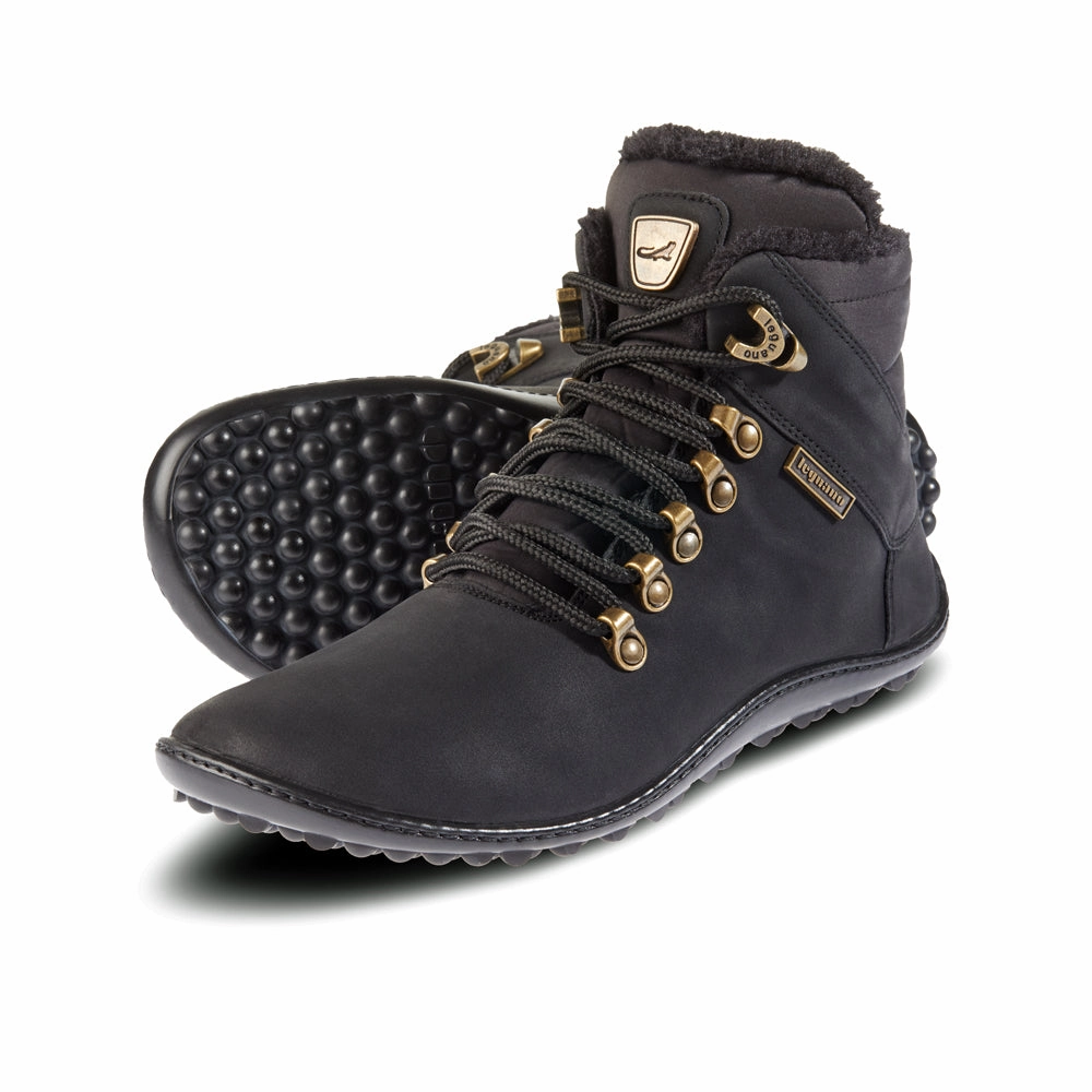 Leguano Husky - schwarz Dänische Winterstiefel