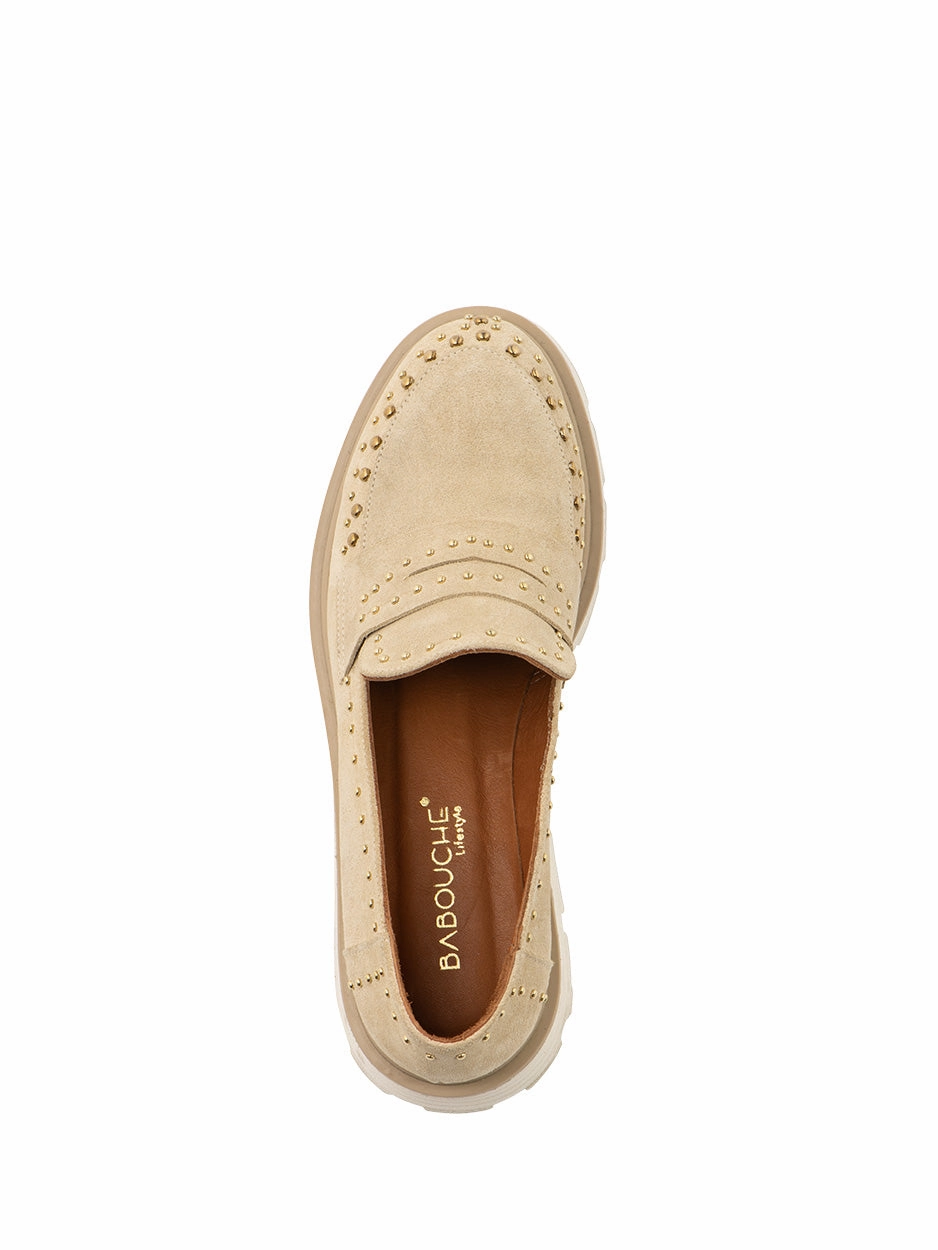 Tango Loafers Lucy | Chunky Loafer Beige