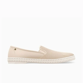 Leather Sandalen Rivieras Classic Canvas & Mesh Herren Sandalen