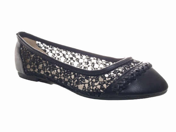 Damen Slipper Halbschuhe Ballerina Loafer Mokassins Slip On Flats Freizeit Black # 251 50s Loafers